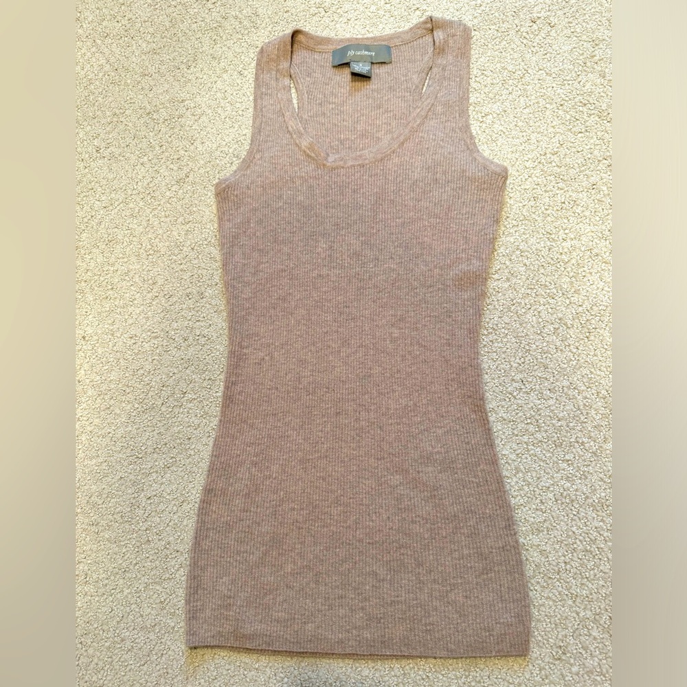 100% Cashmere Tank Top